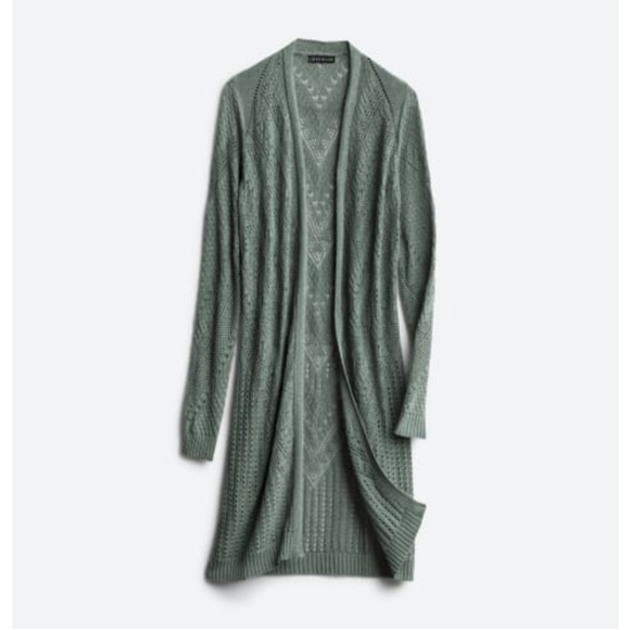 love ellie Sweaters - Love Ellie Cheril Pointelle Duster Cardigan